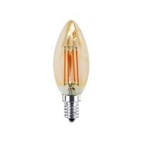 ราคา หลอด LED HI-TEK FILAMENT CANDLE 4 วัตต์ WARMWHITE E14 (1079029)