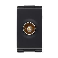 ราคา เต้ารับโทรทัศน์ 75 โอห์ม HACO TJ-W8201TV-SBL สีแม็ทดาร์ค (1082017)