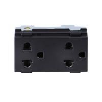 ราคา เต้ารับคู่ 3 ขา มีม่านนิรภัย HACO TJ W8416V2-SBL (1082045)