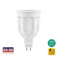 ราคา หลอด LED LAMPTAN MR16 COMET 12 วัตต์ WARMWHITE GU5.3 สีเหลือง (1083921)