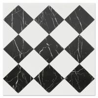 ราคา กระเบื้องพื้น 16x16 นิ้ว TARA เวโรน่า แบล็ค ไวท์ 0.96 ตร.ม. (1084041)