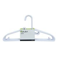 ราคา ไม้แขวนเสื้อ H-055 ขาว PLIM (1x5) (1084272)