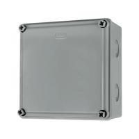 ราคา กล่องพลาสติกกันน้ำ ELECKTA 6x6 นิ้ว สีเทา (1085727)