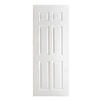 ราคา ประตูภายนอก UPVC PARAZZO MN003 80X200 ซม. สีขาว ไม่เจาะลูกบิด (1087898)