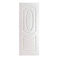 ราคา ประตูภายนอก UPVC PARAZZO MN002 70X200 ซม. สีขาว ไม่เจาะลูกบิด (1088003)