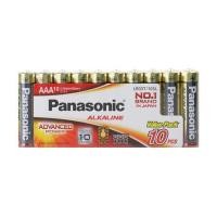 ราคา ถ่านอัลคาไลน์ PANASONIC AAA LR03T แพ็ก 10 ก้อน (1088782)