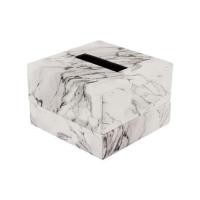 ราคา กล่องทิชชู POP UP PVC KAN LEATHER MARBLE สีขาว (1090697)