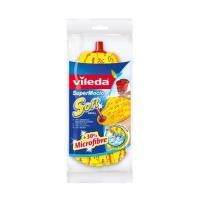 ราคา อะไหล่ม็อบไมโครไฟเบอร์หัวจุก VILEDA SUPER MOCIO SOFT 6 นิ้ว สีเหลือง (1091644)