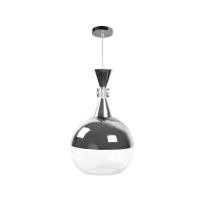 CST MODERN โคมไฟช่อ แก้ว โลหะ สีเงิน 1 หัว รุ่น MD3211-SL