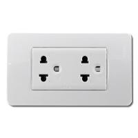 ราคา ชุดเต้ารับคู่ 3 ขา SCHNEIDER S13426UEST2M สีขาว (1093900)