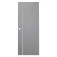 ราคา ประตูภายนอก UPVC AZLE MD5 80X200 ซม. สีเทา เจาะลูกบิด (1094156)
