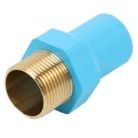 ราคา ข้อต่อเกลียวนอก PVC/BASS SCG 1X3/4 นิ้ว สีฟ้า (1094563)