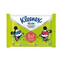 ราคา ผ้าเช็ดทำความสะอาด KLEENEX ANTI BAC แพ็ค 50 แผ่น (1095423)