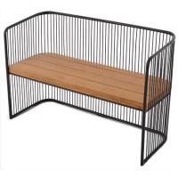 SPRING ม้านั่งสนามไม้สัก รุ่น CAGE BENCH
