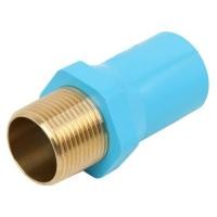 ราคา ข้อต่อเกลียวนอก PVC/BASS SCG 3/4X1/2 นิ้ว สีฟ้า (1096167)