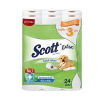 ราคา กระดาษชำระ SCOTT EXTRA SP JUMBO ROLL แพ็ค24 (1098140)