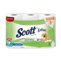 ราคา กระดาษชำระ SCOTT EXTRA SP JUMBO ROLL แพ็ค6 (1098193)