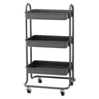 ราคา ชั้นวางของ 3 ชั้น มีล้อ STACKO ST25346 46x39.5x87 ซม. สีเทา (1098200)