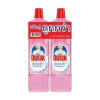 ราคา เป็ด ห้องน้ำ 1 น้ำยาทำความสะอาดห้องน้ำ ชมพู 900 มล. แพ็คคู่ (Duck Bathroom 1 Liquid Toilet Cleaner Pink 900ml Twin Pack)