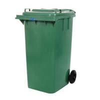 ราคา ถังขยะเหลี่ยม ฝาเปิด-ปิด มีล้อ ACCO 240L สีเขียว (1099448)