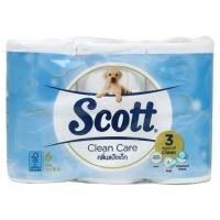 ราคา กระดาษชำระ SCOTT CLEAN CARE BABY POWDER แพ็ค6 (1099487)