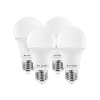 ราคา หลอด LED RACER KATIE A60 9 วัตต์ DAYLIGHT E27 ซื้อ 3 แถม 1 (1099776)