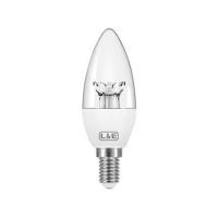 ราคา หลอด LED L&E CANDLE DIMMABLE E14 6 วัตต์ WARMWHITE (1101343)