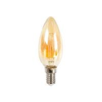 ราคา หลอด LED RACER CANDLE FILAMENT AMBER 2 วัตต์ E14 WARMWHITE (1103510)