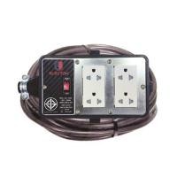 ราคา บล็อกยาง 4x4 พร้อมสาย VCT3x1.5 4ช่อง 1สวิตช์ ELECTON ERB16-SB4315 10 เมตร สีดำ (1105106)