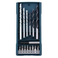 ราคา ชุดดอกเจาะและไขควง BOSCH Mini X-line แพ็ก 15 ชิ้น (1105895)