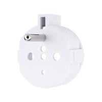 ราคา ปลั๊กแปลง 1 ขากราวด์ TOSHINO EA 3500 วัตต์ สีขาว (1107727)