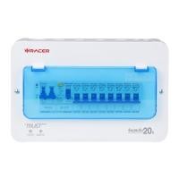 ราคา ชุดตู้คอนซูมเมอร์ยูนิต 8ช่อง เมน 50 แอมป์ พร้อมกันดูด RACER (1108632)