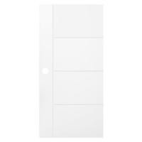 ราคา ประตูภายนอก UPVC AZLE PZUS02 80X200 ซม. สีขาว เจาะลูกบิด (1110217)