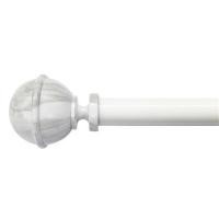 ราคา รางอะลูมิเนียม ยืดหด HOME LIVING STYLE MARBLE 110-200 ซม. สีขาว (1110579)