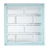 ราคา อิฐแก้ว 24X24X8 ซม. ช้างแก้ว อิฐเพชร สีใส (1112042)