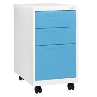 ราคา ตู้ลิ้นชักเหล็ก3ลิ้นชัก KIOSK BS-503 ขาว/ฟ้า (1112655)