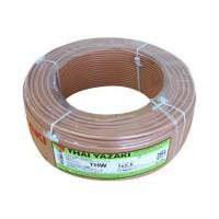 ราคา สายไฟ THW IEC01 YAZAKI 1X2.5 ตร.มม. 100 ม. สีน้ำตาล (1112694)
