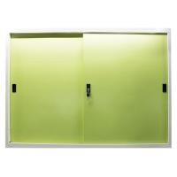 KIOSK ตู้เหล็กบานเลื่อนทึบ รุ่น SOD-4 DG/GR