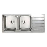 BLANCO ซิงค์ฝัง 2หลุม 1ที่พัก รุ่น LEMIS 8S-IF 495.39.369
