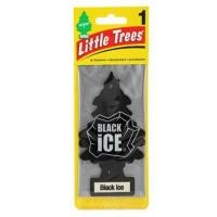 ราคา แผ่นหอมปรับอากาศรถยนต์ LITTLE TREES 0.21g BLACK ICE (1113062)