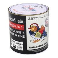 ราคา สีเคลือบกันสนิม TOA เป็ดหงส์ 2 IN 1 สีดำ M818 1 แกลลอน (1118476)