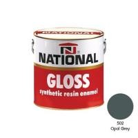 ราคา สีน้ำมัน DELTA NATIONAL 502 สีเทา เงา 1 แกลลอน (1119376)