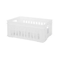 ราคา ลังแก้ว BASKET NNH 121 23.3x31x13.5 ซม. สีขาว (1120414)