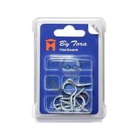 ราคา ตะขอตัวซี 1 นิ้ว แพ็ก 8 ชิ้น (1124039)