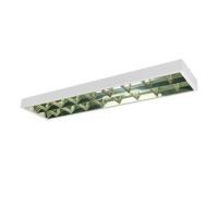 ราคา โคมตะแกรงติดลอย RACER รุ่นประหยัด CR 2X36 วัตต์ สีขาว (1124474)