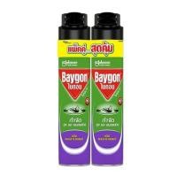 ราคา สเปรย์กำจัดแมลง BAYGON LAVENDER 600 มล.แพ็กคู่ (1126986)