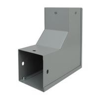 ราคา ข้องอ เปิดนอก รางไวร์เวย์ SUPER 4X4 นิ้ว สีเทา (1128130)