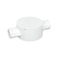 ราคา กล่องพักสาย 2 ทาง HACO 20 มม. CB202 สีขาว (1128182)