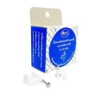 ราคา กิ๊บพร้อมตะปู SOKAWA S-091 แพ็ค 30 ชิ้น ขาว (1128193)