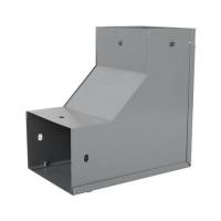 ราคา ข้องอ เปิดนอก รางไวร์เวย์ SUPER 4X6 นิ้ว สีเทา (1128204)